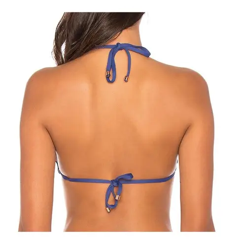 Eberjay Eberjey So Solid Mazarine Blue Dakota Bikini Top Women's Size Small S NWT