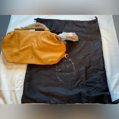 Ash NWT, shoulder Bag, with Crossbody strap, Soft Leather, zippers, grommets