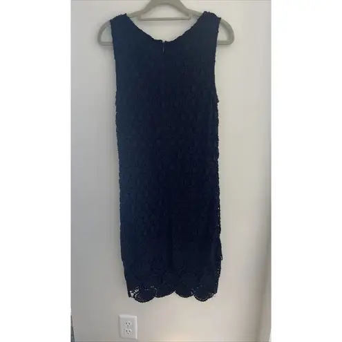 Velvet Tees Velvet by Graham & Spencer Black Crochet Tank Dress Size XS.