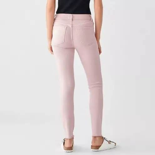 DL1961  Florence Skinny Mid-Rise Ankle Pink Denim Pants Size 23