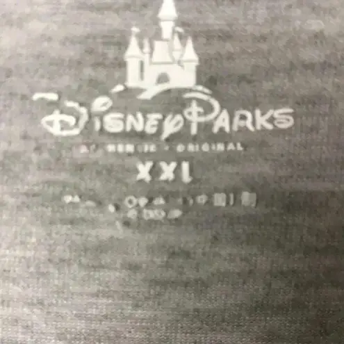 DISNEY PARKS SZ XXL MERRY & BRIGHT HOLIDAY SHIRT Black