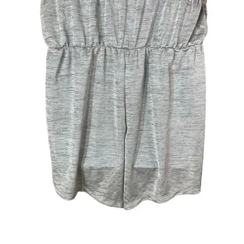 Victoria’s Secret Semi Sheer Romper Size Medium Gray