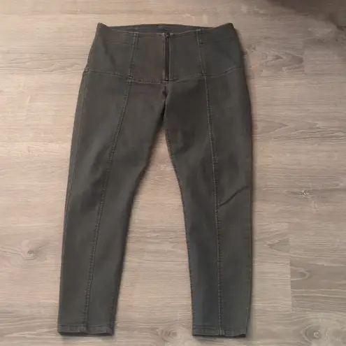 PRAIRIE UNDERGROUND denim girdle leggings Black Size undefined