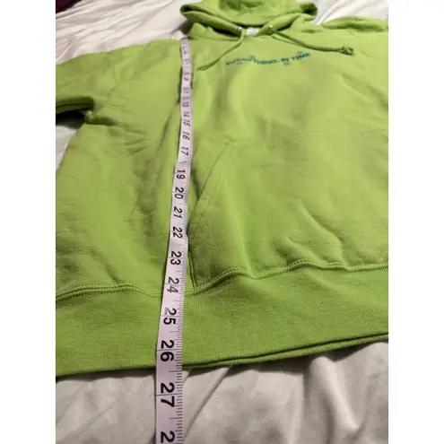 Ludic Closet Lime Green Graphic Hoodie – Size L Size L