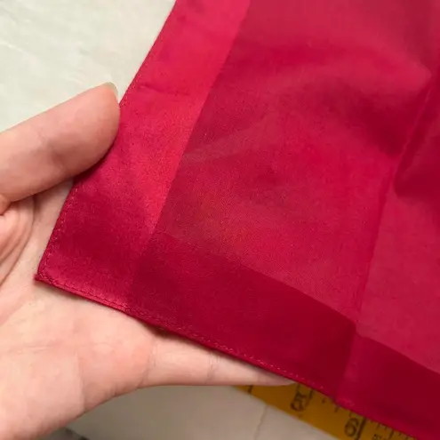 Red umbrella embroidery bandana 0690