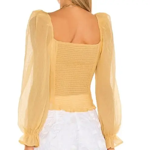 ASTR NWT  the Label Tonina Top Color: Dandelion Yellow