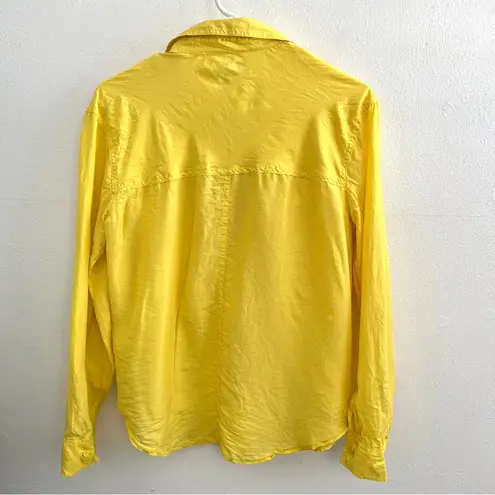Calvin Klein Jeans Yellow Button