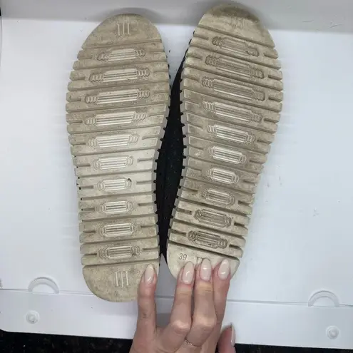 ILSE JACOBSEN Womens Tulip 3775 Flats Black Size 9