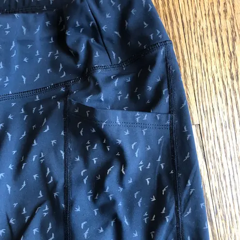 Oiselle Firecracker Shorts Reflective Birds