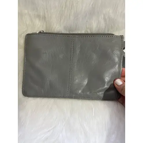 Serra Ladies Leather Wristlet By With Double Zip & Pocket Compartments - Image 4