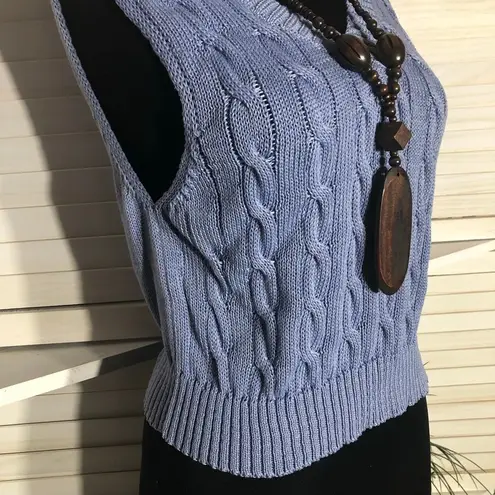 Vintage Y2K Sweater Vest Preppy V