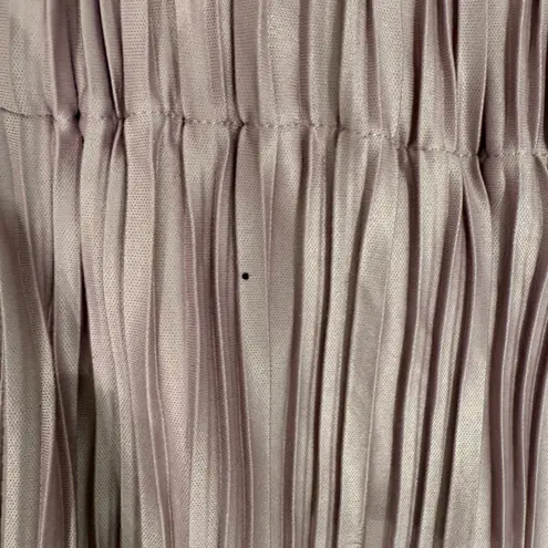 Atlein X RTR Plisse Pants in Mauve, Size US 8 Pink