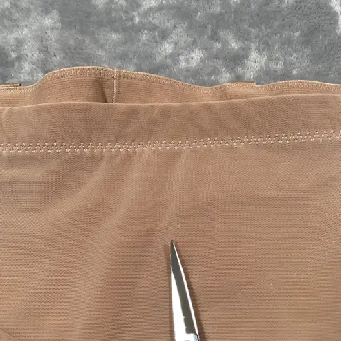 Honeylove Sculptwear Shapewear Womens 3X Mesh Smoothing Shaping Anti Chafe Tan