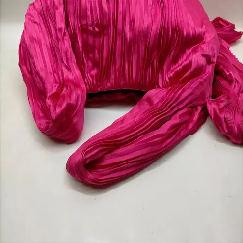 Giorgio Armani Pink Satin Evening Bag EUC