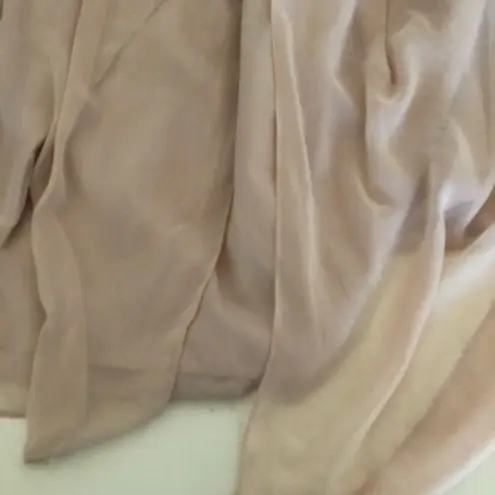 DESSY COLLECTION Vivian Diamond Gown Luxe Chiffon V Neck Size 10