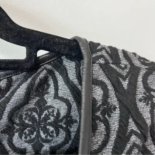 INC International Concepts Black Gray Patterned Knee Length Sheath Dress Size M Size M