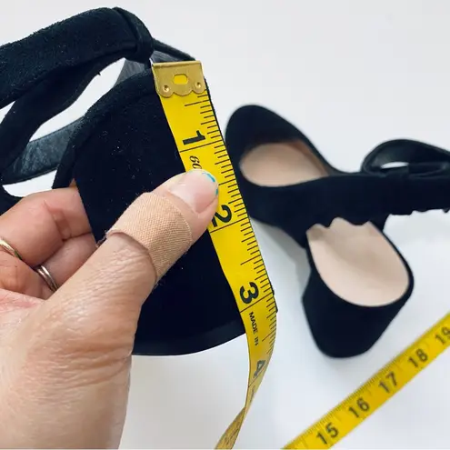 Club Monaco NEW suede Mary Jane heels with strap