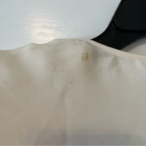 Giorgio Armani Cream Tie-Front Top