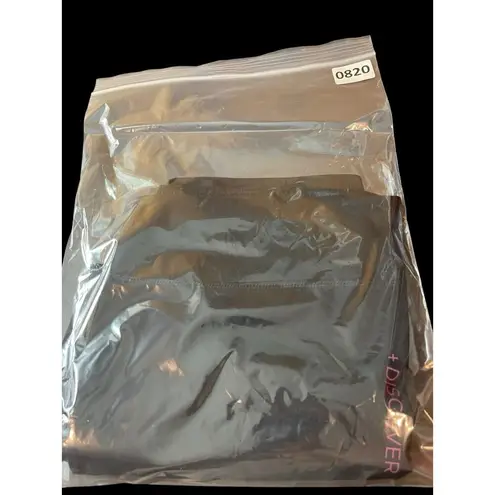 Fabletics Fablectics Cropped Inspirational Wording Black Leggings XL