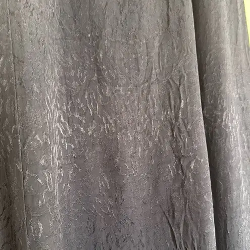 Nation Ltd Los Angelos navy midi slip skirt size small