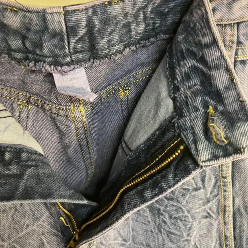 Vintage 80's Joan Darc Purple Stone Washed Jeans Womens 26 Straight Retro