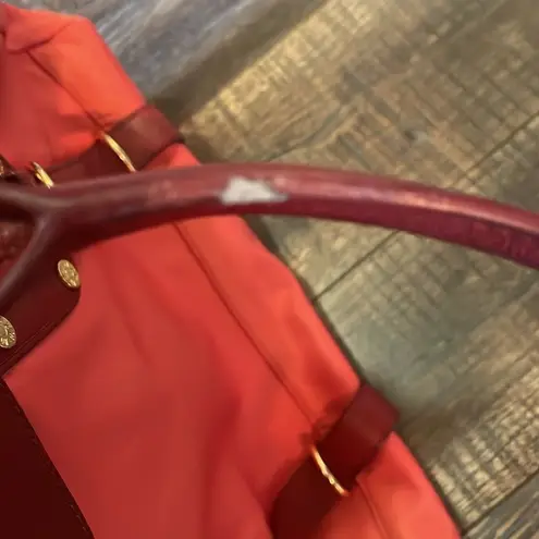 MZ Wallace Coral Shoulder Handbag Red