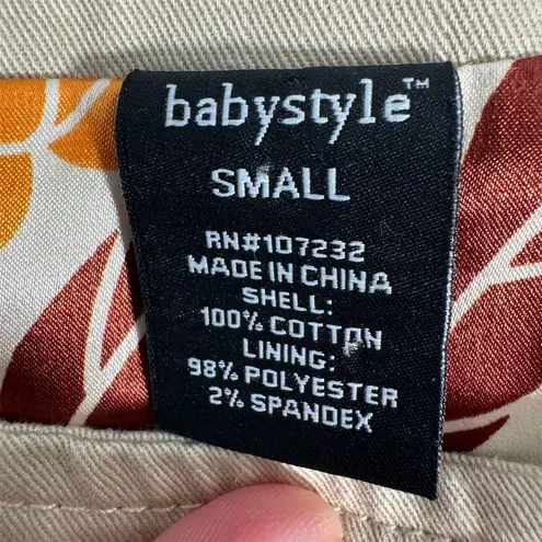 Babystyle Maternity Khaki Trench Coat Jacket Size S NWT Tan