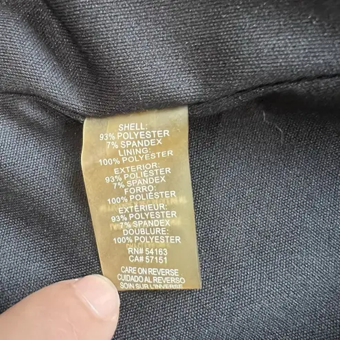 Karl Lagerfeld Karl Lagerfeld Paris Black Fit & Flare Dress Size 12 Lined