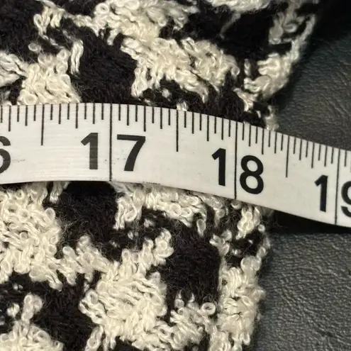 London Times Black and White Houndstooth Dress size 10