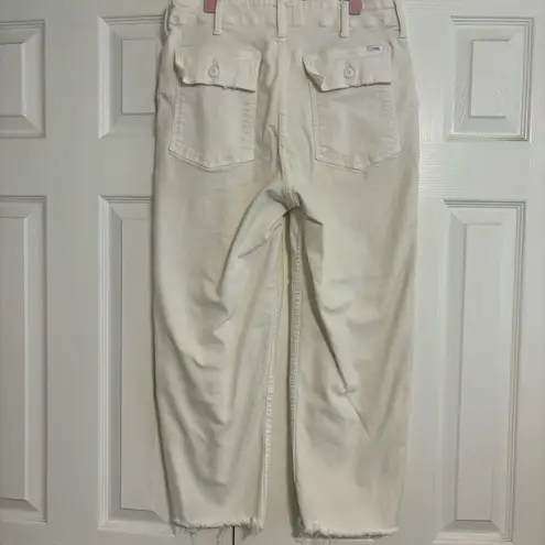 MOTHER The Patch Pocket Private Jeans White Size 28