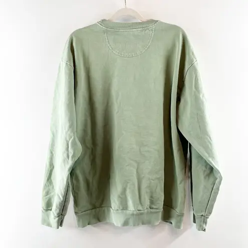 Boys Lie Good Bye Angel Long Sleeve Crewneck Graphic Cotton Sweatshirt Green