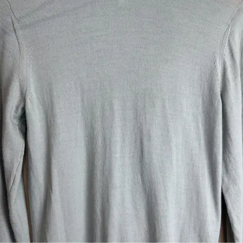 Reiss Women’s Hoodie Extra Fine Wool Green Size S Casual Comfortable