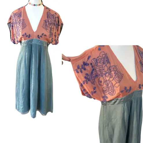 Johnny Was INDIE BOHO 3 PC. BUNDLE SZ. MEDIUM! , EZA, ANTRHO SAJA SILK DRESS