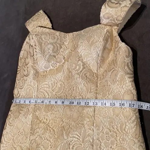 Women’s Mother of the Bride Dress Corset Back & Chiffon Jacket Size XL