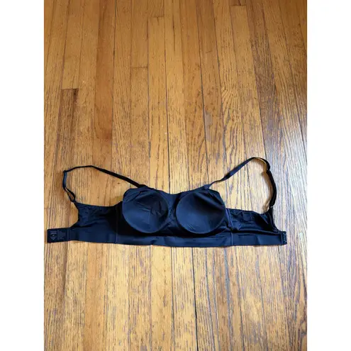 Soma Enbliss Luxe Adjustable Bralette Womens Medium Black Padded Wireless Soft