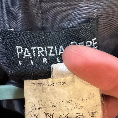 Patrizia Pepe Denim Jacket Y2K Vintage Sz 42 (S/6) Black