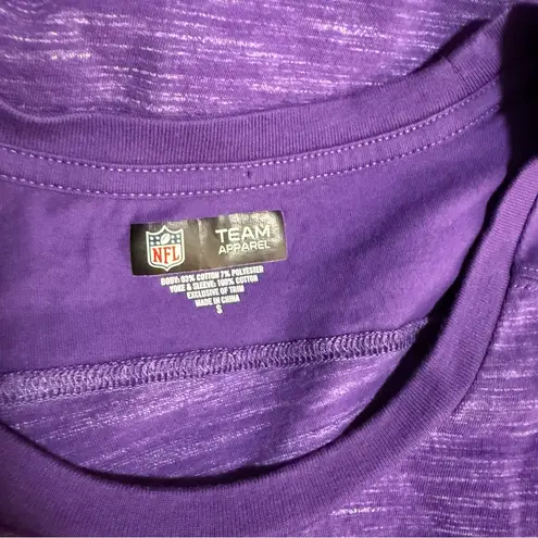 NWOT Women's Minnesota Vikings Purple Short Sleeve Shirt