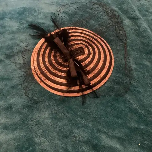 Fascinators Hats 20s 50s Pillbox Hat Cocktail Tea Party for Women (One Size) Black