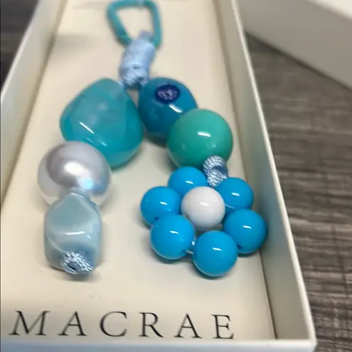 Macrae Blue On Blue Bag Charm 🩵