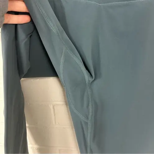 Buffbunny Collection Buff Bunny Blue Grey Legacy Leggings Size M