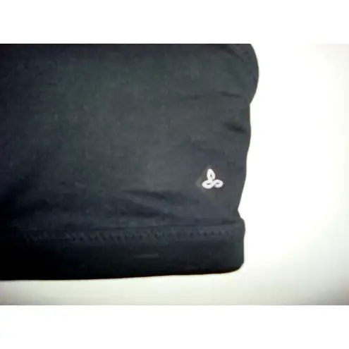 prAna NWT Womens Yoga Pilates Strappy Top Bra New Isaline M Black Gym Cups Walk