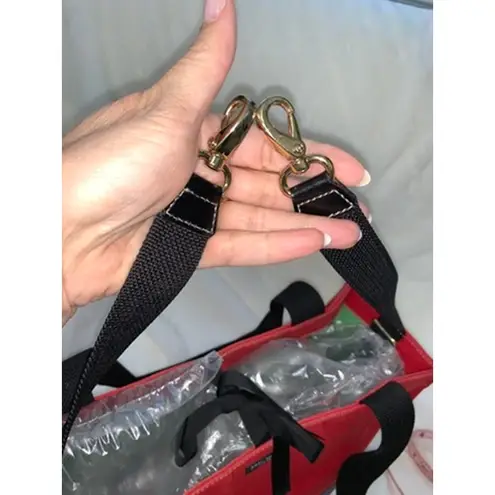 Kate Spade  Women's Red &‎ Navy Two-Tone Tote Bag