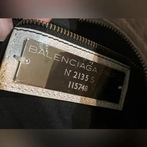 Balenciaga 2008 Classic City bag in ARGENT grey RARE