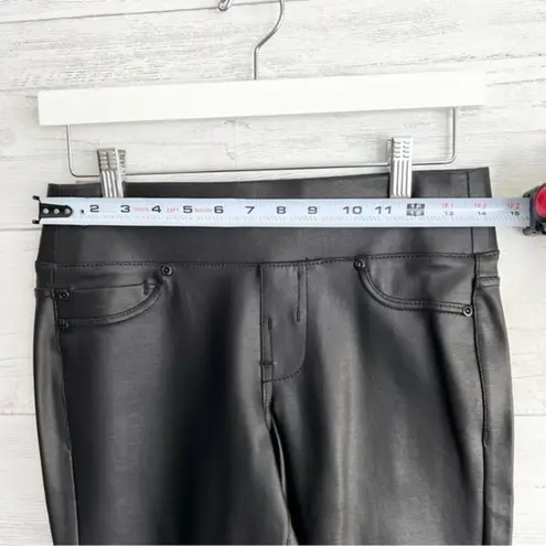 Liverpool Jeans Company Faux Leather Sienna Pull On Leggings Size 2