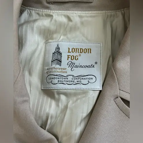 London Fog | vintage main coat belted trench coat