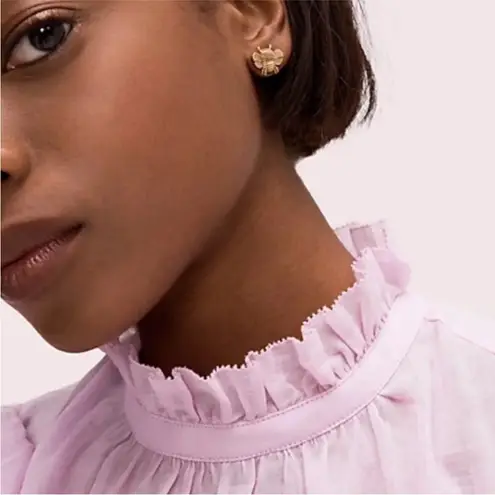 Kate Spade New York NIP Charming All Abuzz Bee Stud & Daisy Whimsical Earrings Gold