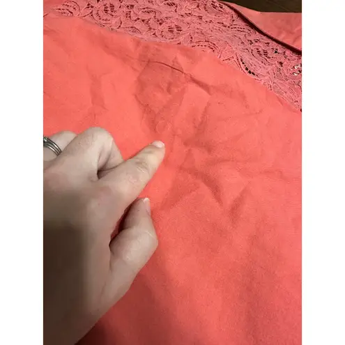 Red Ranch Lace Pearl Snap Button Shirt Women XXL Western Cowgirl Y2K Cowgirl