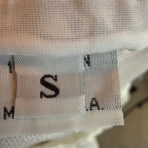 Bryn Walker white linen culottes pants cropped wide leg belted Sm Travel Resort