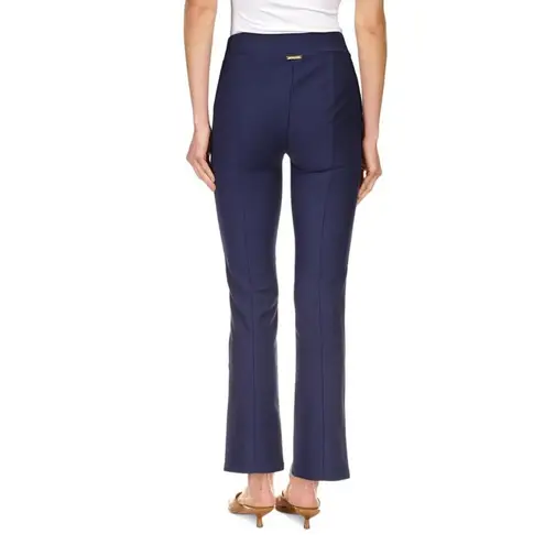 Michael Kors  Navy Blue Split Hem Ponte Pants Slim Fit‎ Career P/XS