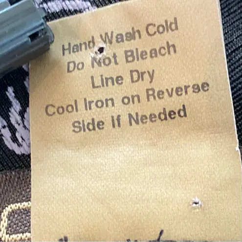 Notations Blouse Size XL Womens Black Lavender Floral Cowl Neck Sleeveless - Image 6